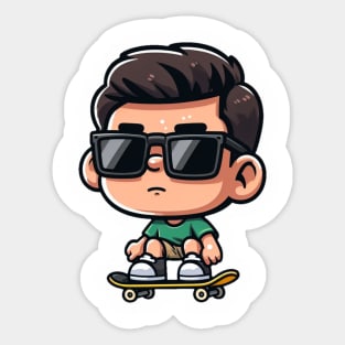 Skaterboy Sticker